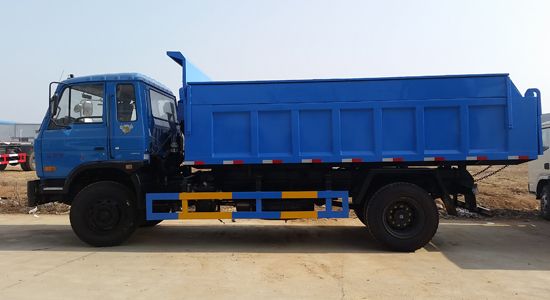 楚勝牌東風(fēng)145型自卸式密封垃圾車(chē)